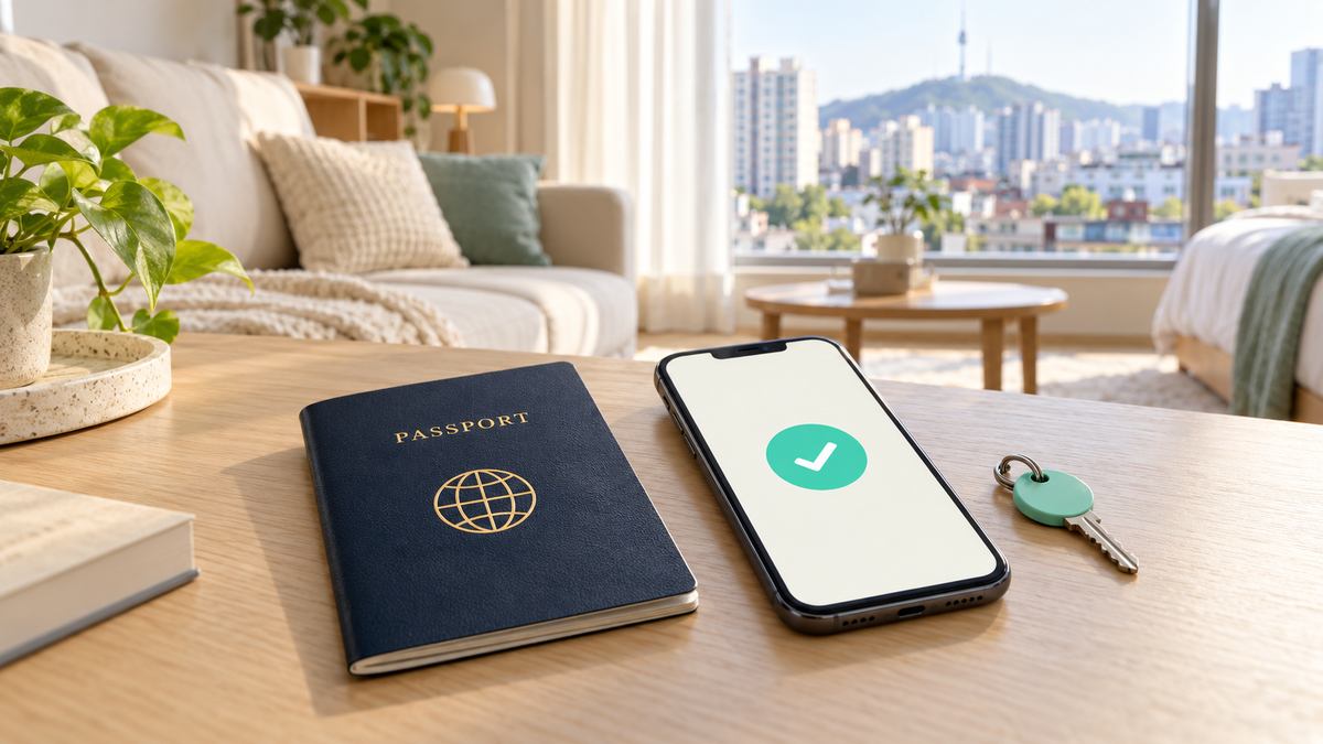Book a Short-Term Rental in Korea with Your Passport
